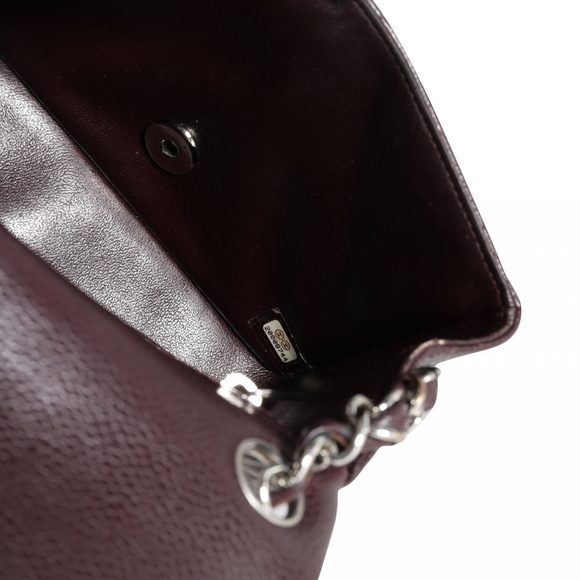 Chanel Raisin Caviar Quilted Classic Square Mini Flap Bag - Picture 8 of 8